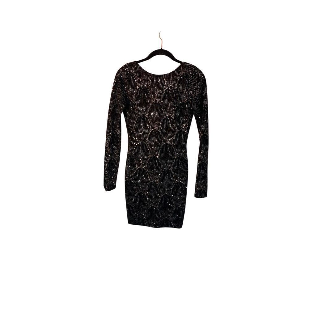 Windsor women’s sparkling rhinestone, Beaded, mini holiday dress, size small